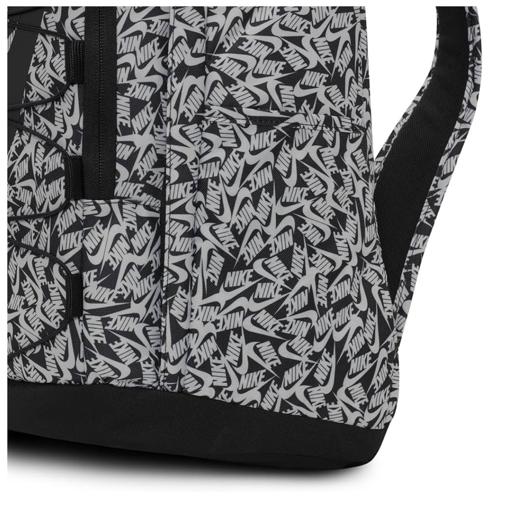 Nike Black & White Patterned Hayward Backpack - Picture 4 of 11
